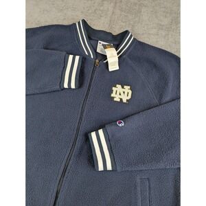 NWT Champion x Notre Dame Jacket Womens XXL Bomber Fighting Irish Sherpa NCAA